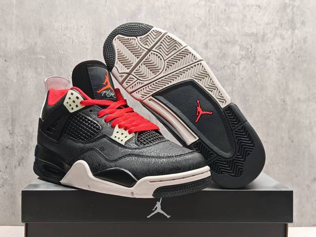 (image for) Air Jordan 4 Retro men and women shoes