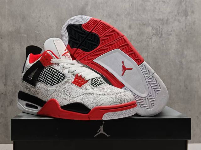 (image for) Air Jordan 4 Retro men and women shoes