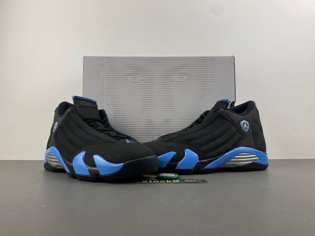 (image for) Air Jordan 14 “Black/University Blue men shoes