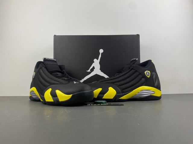 (image for) Air Jordan 14 Retro "Thunder" men shoes