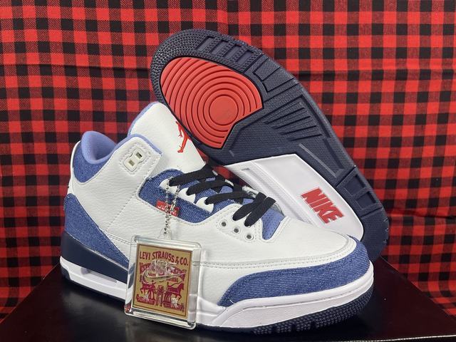 (image for) Air Jordan 3 Retro men and women shoes